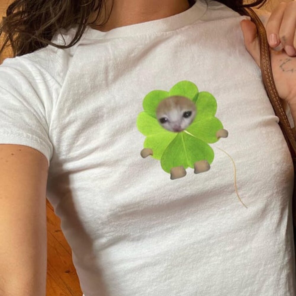 Funny St. Patrick's Day Four Leaf Clover Unisex Tee